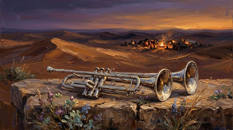 Parashat Beha'alotcha silver trumpets menorah light desert journey