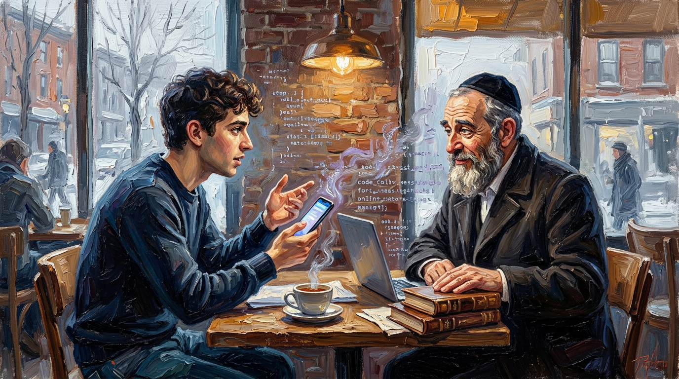 AI halacha - conversation about Jewish law and artificial intelligence technology